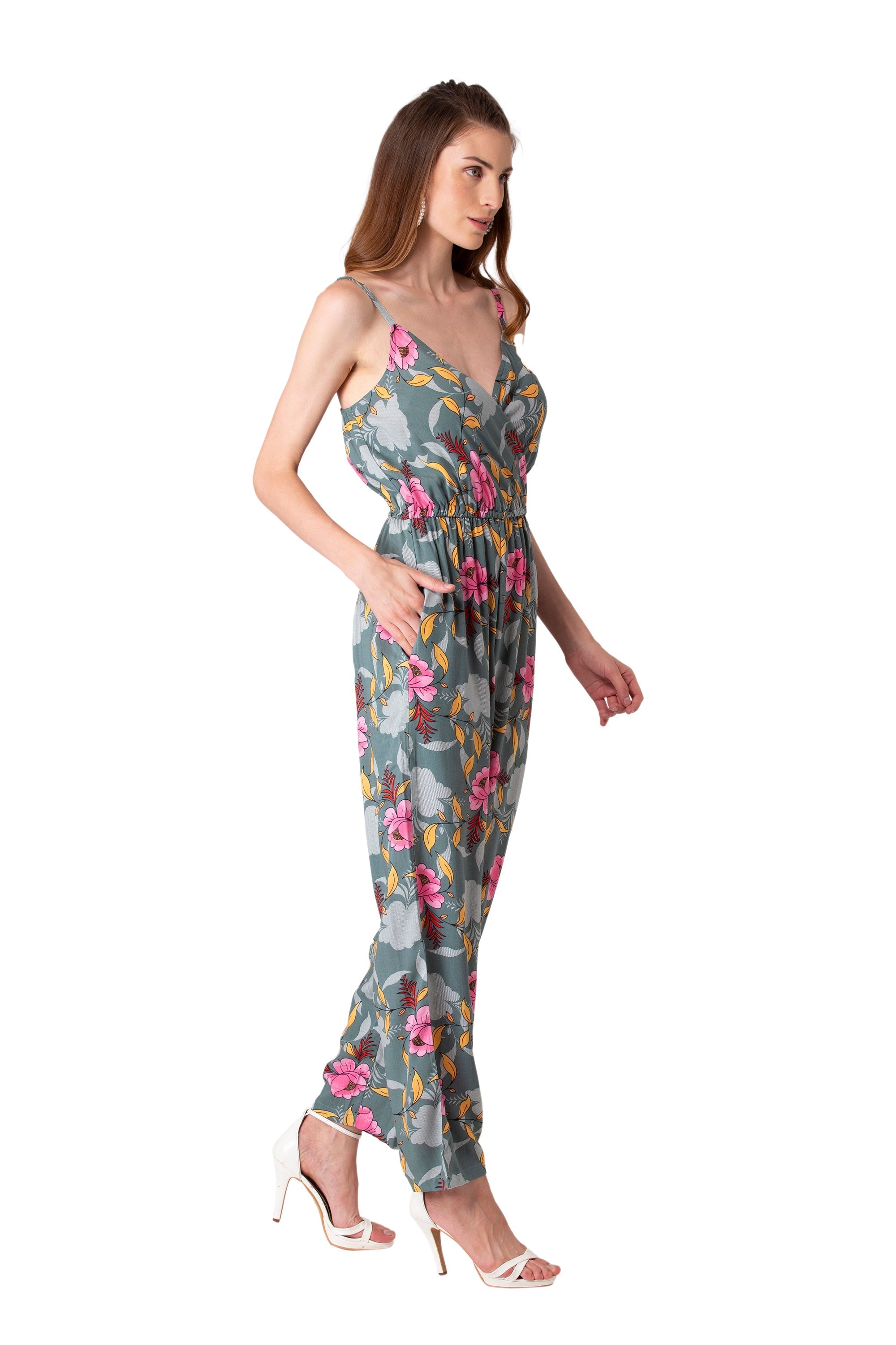 Floral Print Jumpsuits for Women - Up to 90% off | Lyst